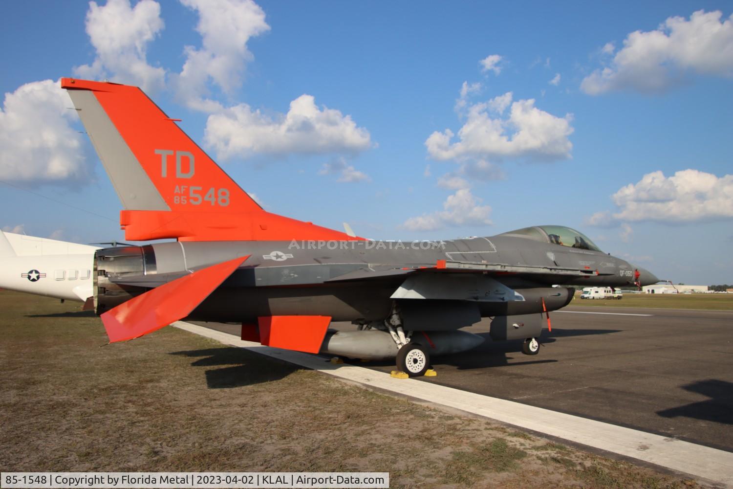 85-1548, 1985 General Dynamics QF-16C Fighting Falcon C/N 5C-290, Sun N Fun 2023 zx LAL