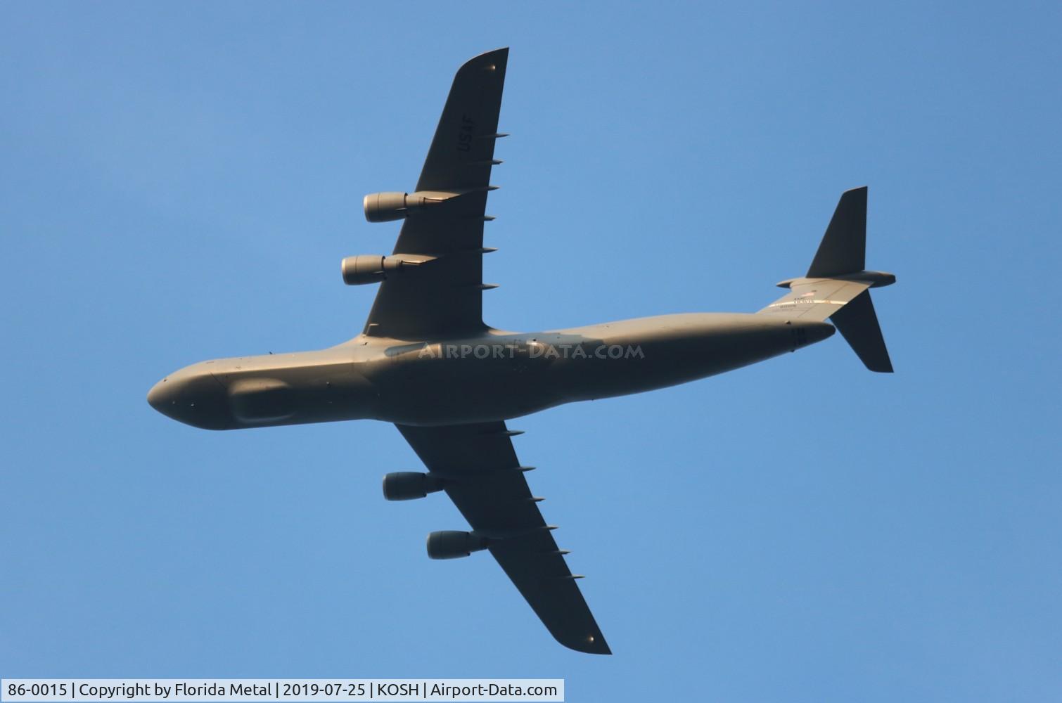 86-0015, 1986 Lockheed C-5M Super Galaxy C/N 500-0101, OSH 2019 zx