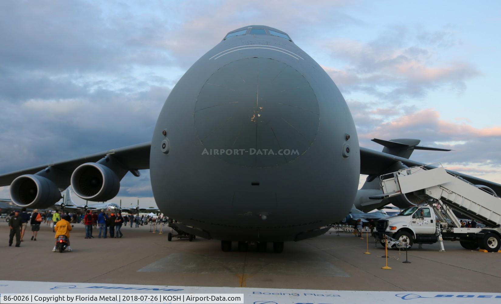 86-0026, 1986 Lockheed C-5M Super Galaxy C/N 500-0112, OSH 2018 zx
