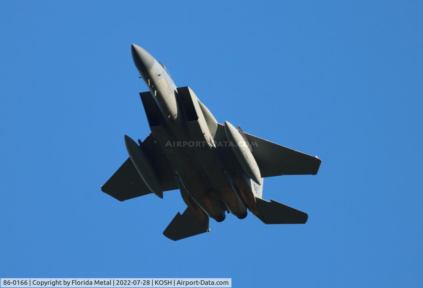 86-0166, 1986 McDonnell Douglas F-15C Eagle C/N 1014/C394, OSH 2022 zx