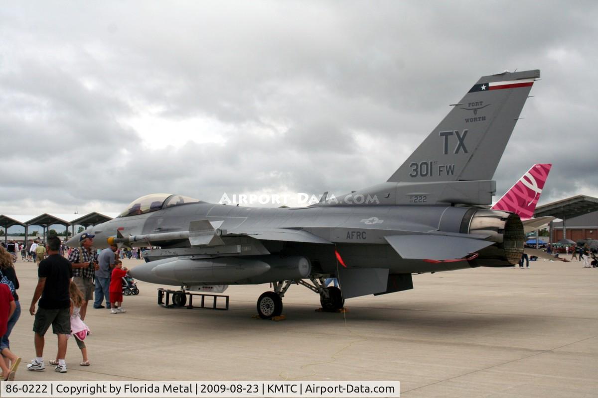 86-0222, 1986 General Dynamics F-16C Fighting Falcon C/N 5C-328, Selfridge 2009 zx