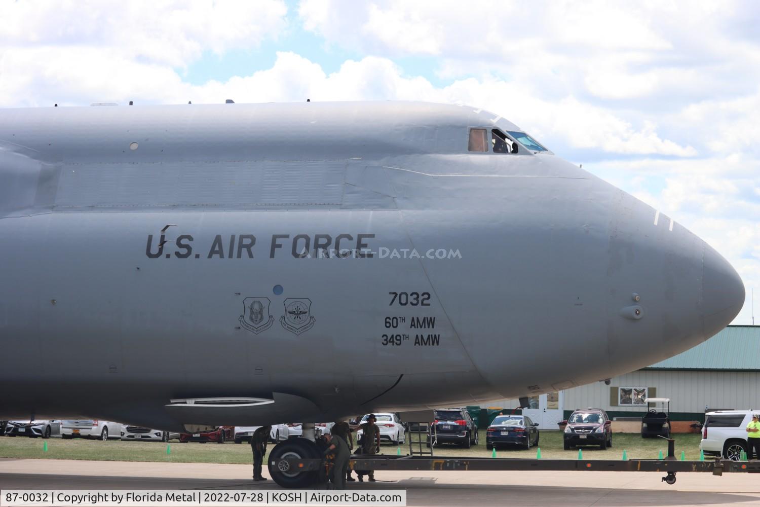 87-0032, 1987 Lockheed C-5M Super Galaxy C/N 500-0118, OSH 22 zx