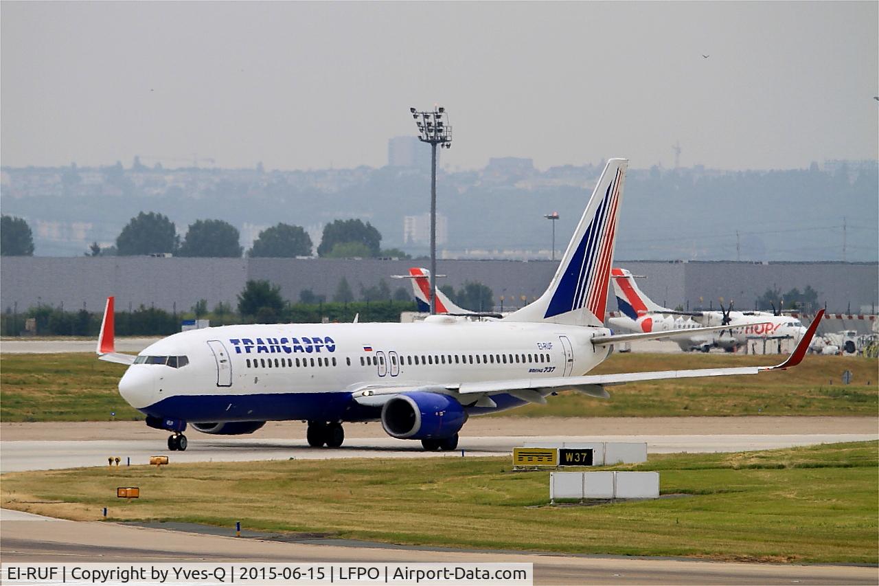 EI-RUF, 2000 Boeing 737-85P C/N 28536, Boeing 737-85P, Taxiing to holding point rwy 08, Paris-Orly airport (LFPO-ORY)