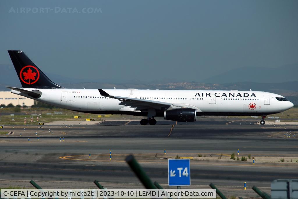 C-GEFA, 2009 Airbus A330-343 C/N 997, Taxiing
