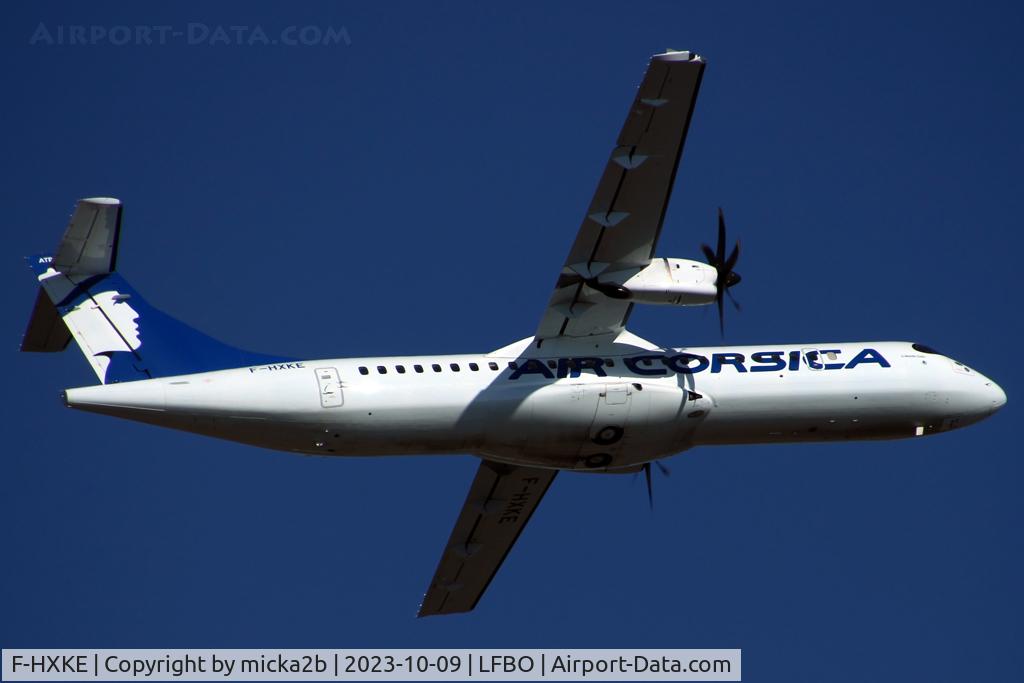 F-HXKE, 2023 ATR 72-600 C/N 1650, Take off