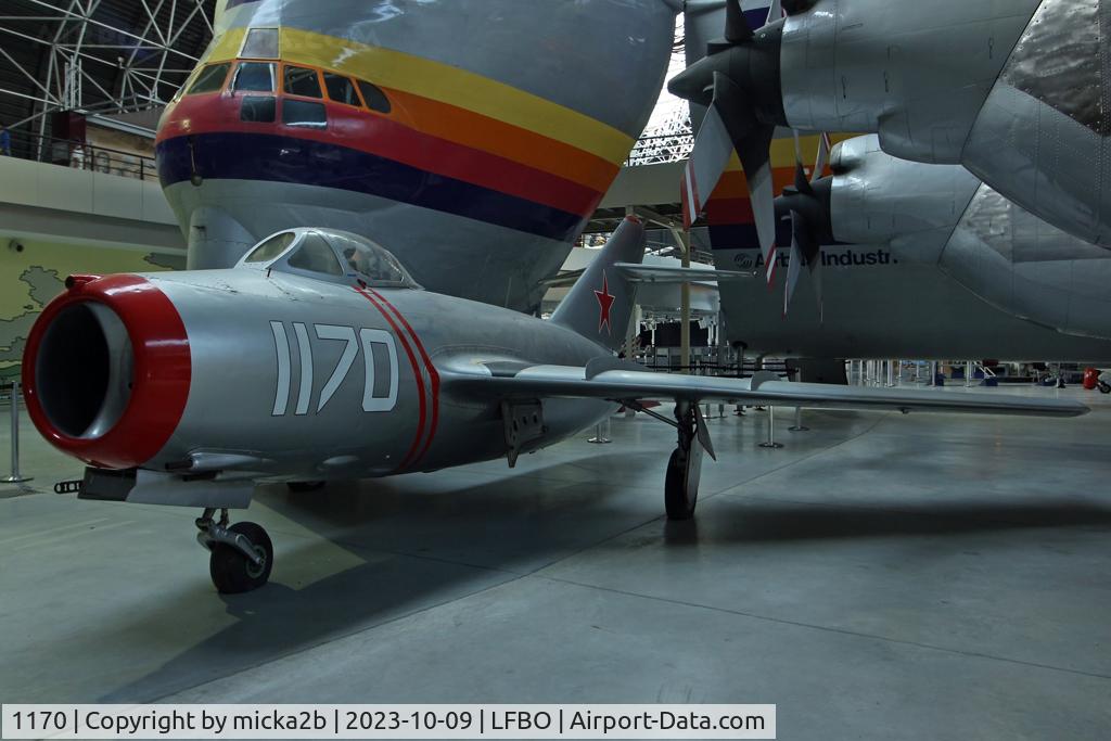 1170, Mikoyan-Gurevich MiG-15bis C/N 713001, Preserved