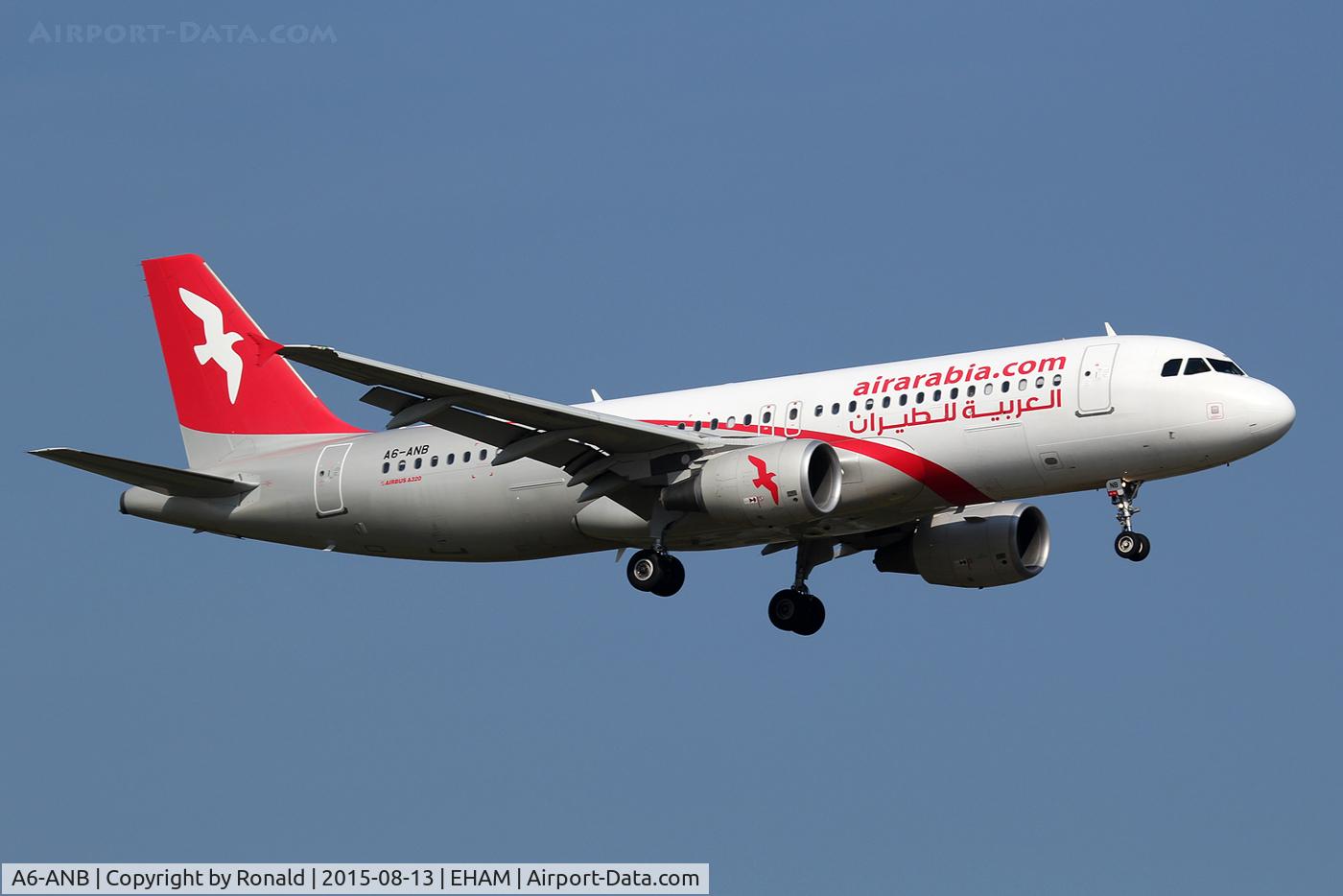 A6-ANB, 2010 Airbus A320-214 C/N 4524, at spl