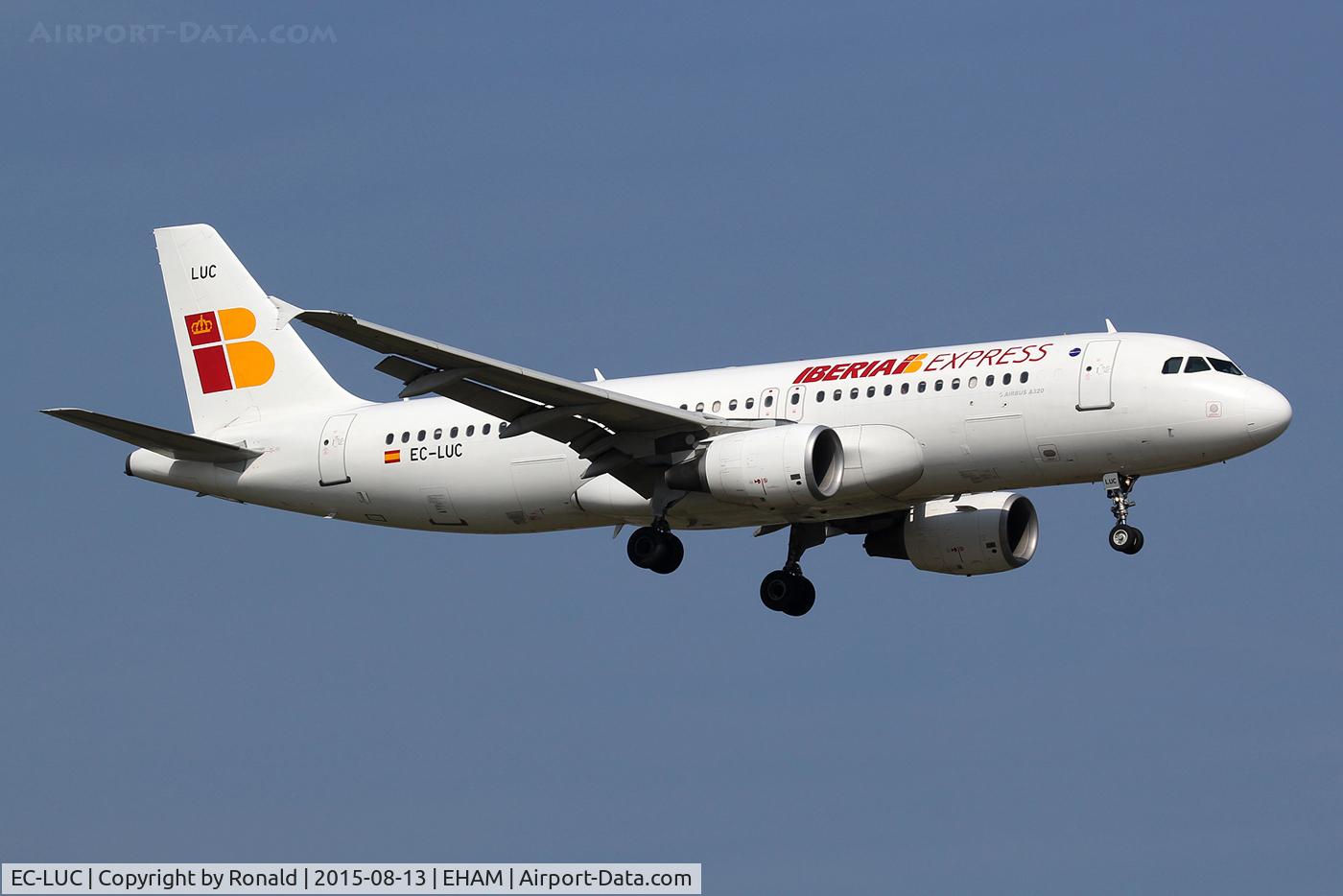 EC-LUC, 1999 Airbus A320-214 C/N 1059, at spl