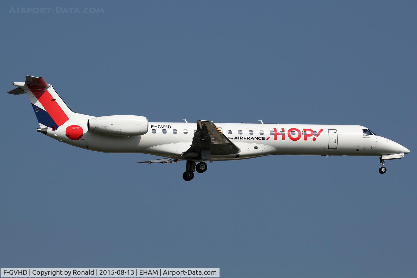 F-GVHD, 1999 Embraer ERJ-145LR (EMB-145LR) C/N 145178, at spl
