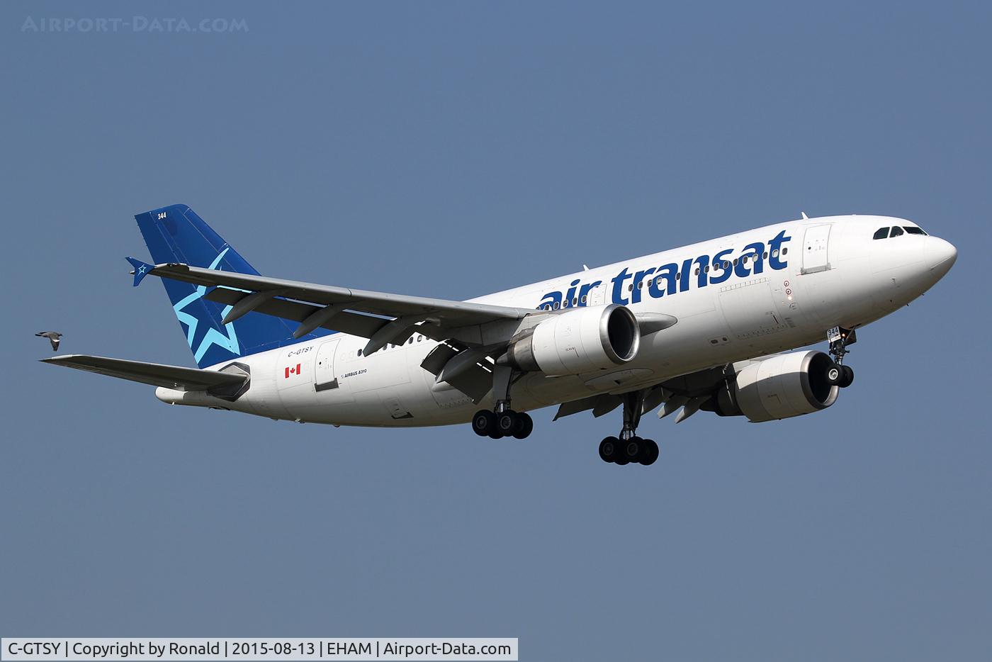 C-GTSY, 1988 Airbus A310-304 C/N 447, at spl
