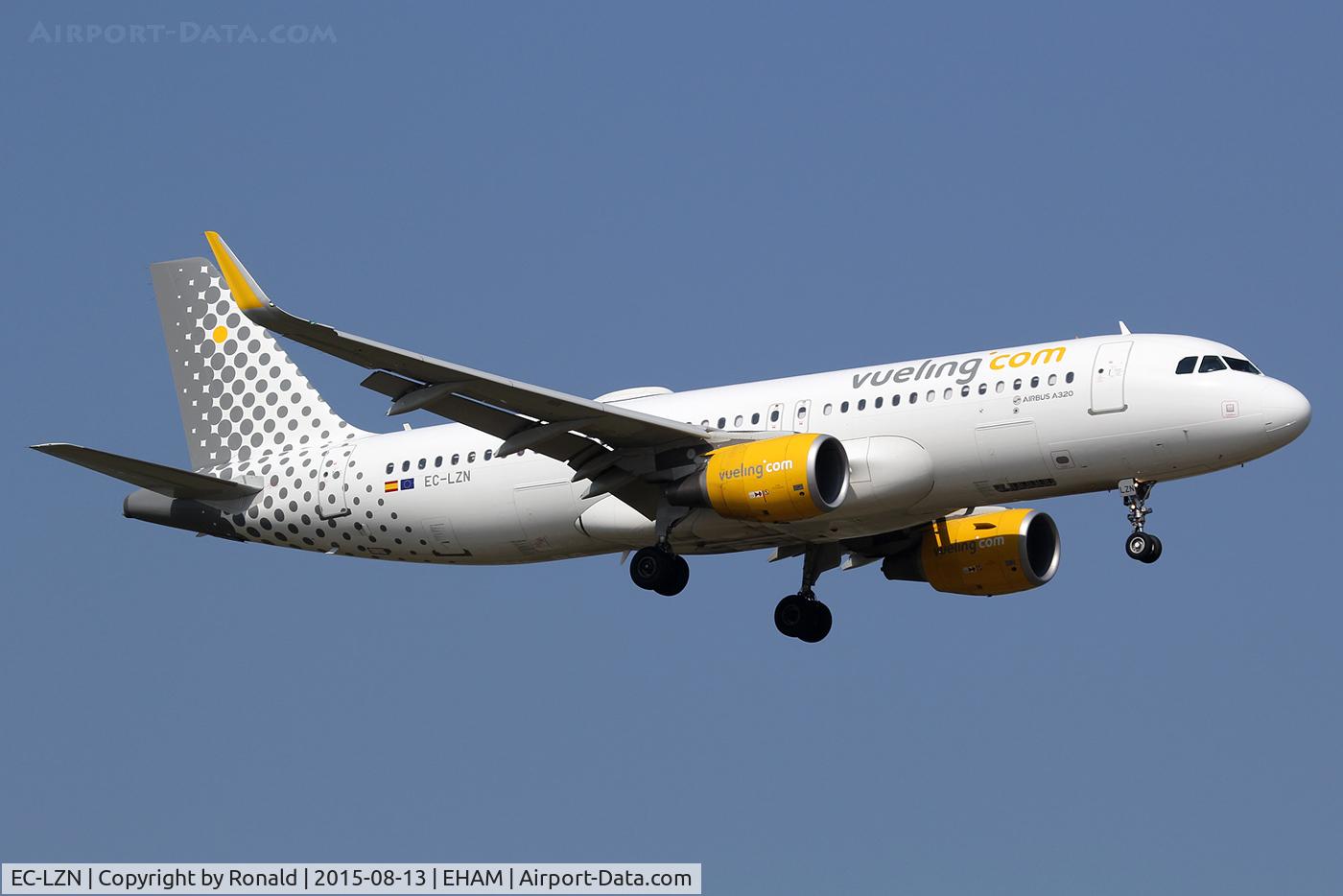 EC-LZN, 2013 Airbus A320-214 C/N 5925, at spl