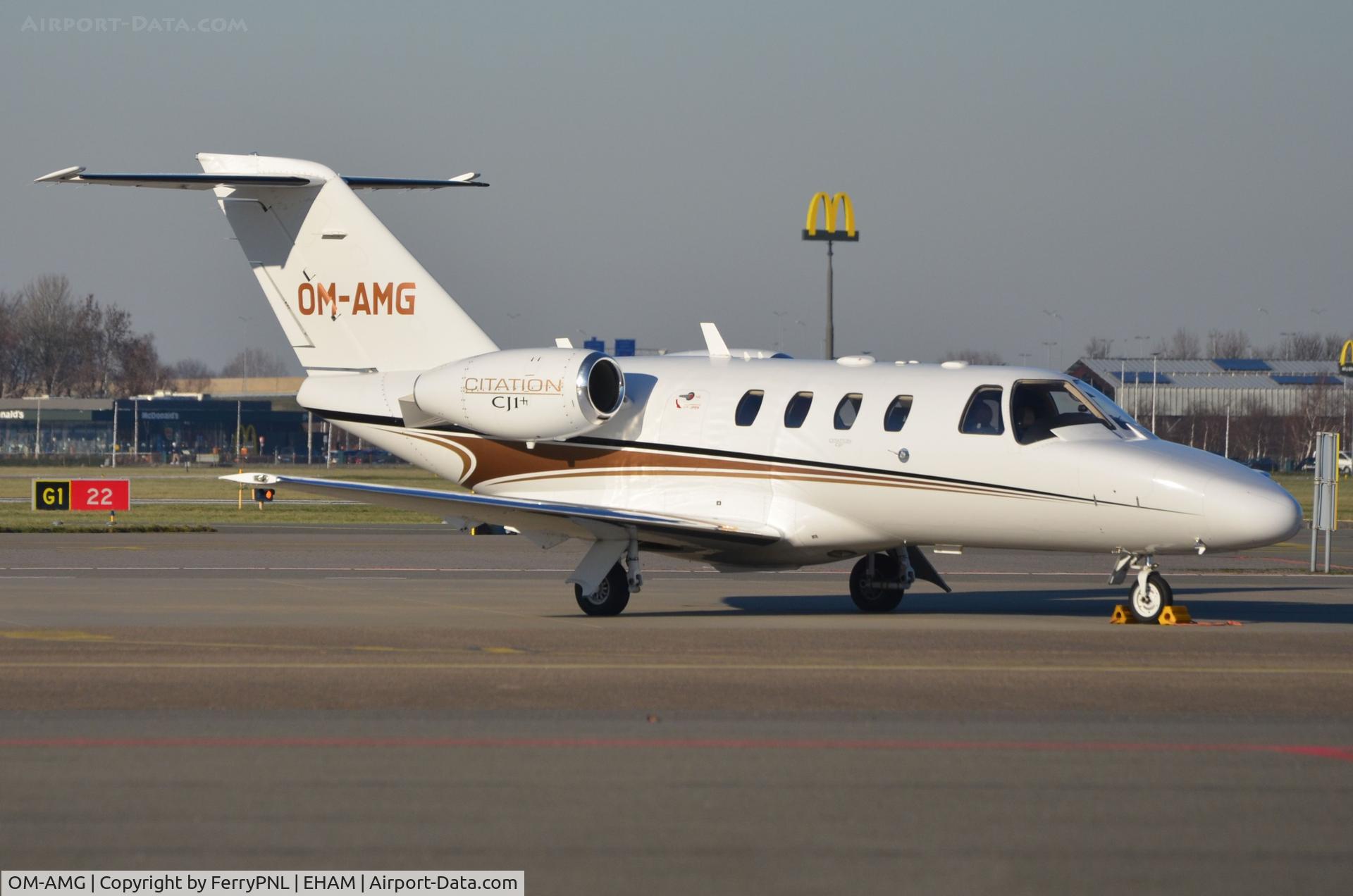 OM-AMG, 2009 Cessna 525 CitationJet CJ1+ C/N 525-0693, Ce525 in AMS