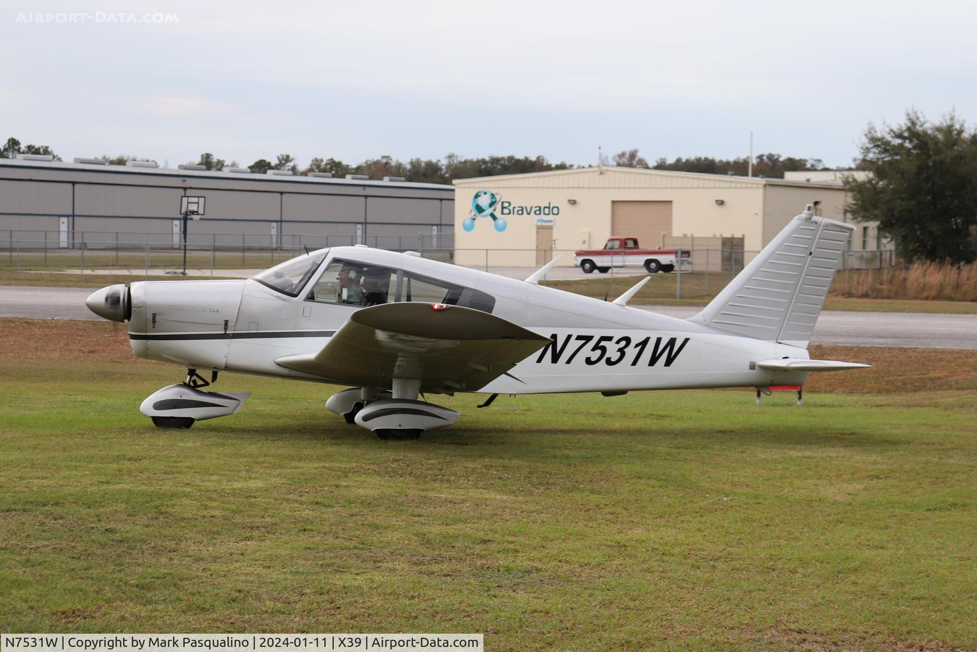 N7531W, 1963 Piper PA-28-180 C/N 28-1455, Piper PA-28-180