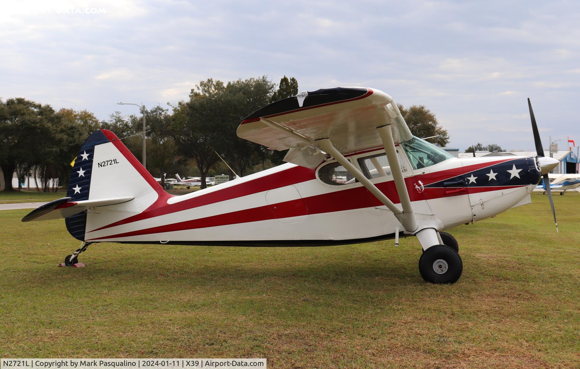 N2721L, 1947 Stinson 108-2 Voyager C/N 108-2721, Stinson 108-2