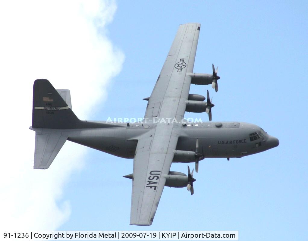 91-1236, 1991 Lockheed C-130H Hercules C/N 382-5286, Thunder Over Michigan 2009 zx
