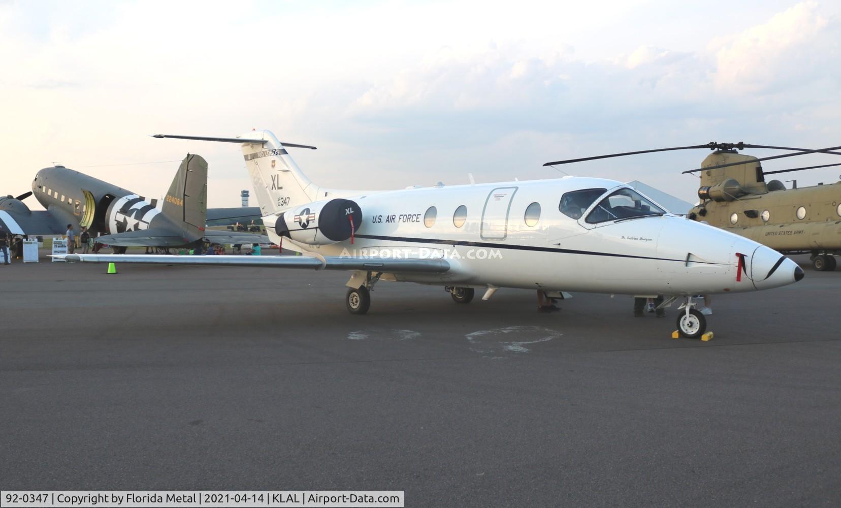 92-0347, 1992 Beechcraft T-1A Jayhawk C/N TT-61, T-1A zx