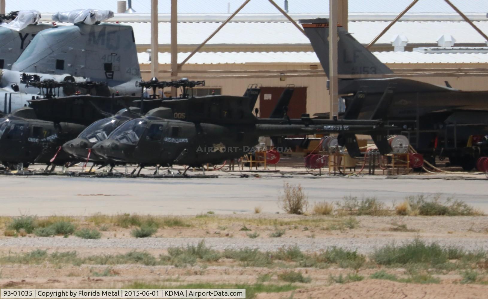 93-01035, 1993 Bell OH-58D Kiowa Warrior C/N 44127, OH-58D zx