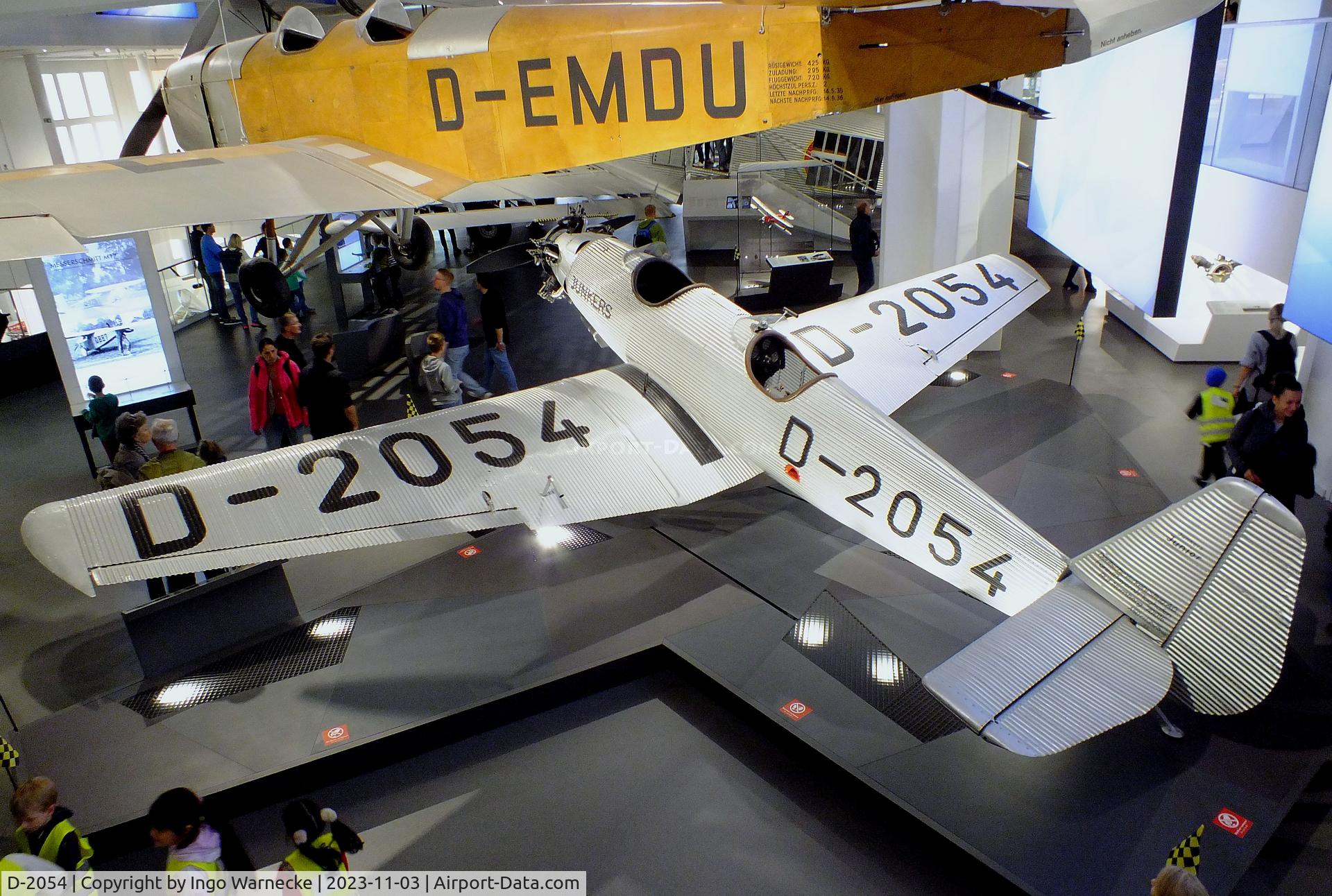 D-2054, 1931 Junkers A-50 Junior C/N 3575, Junkers A 50 ci Junior at Deutsches Museum, München (Munich)