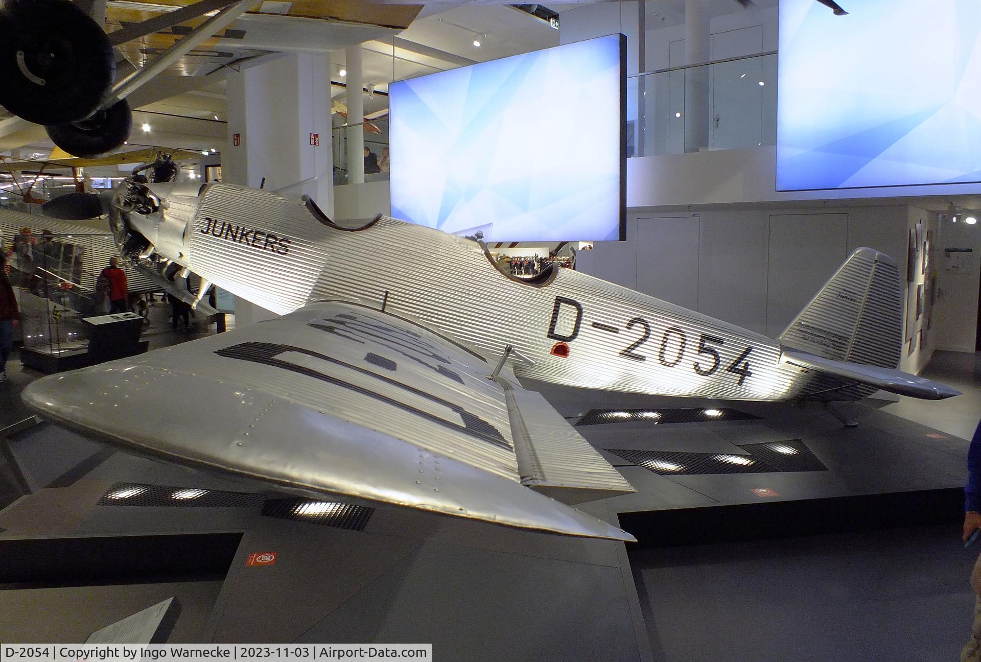 D-2054, 1931 Junkers A-50 Junior C/N 3575, Junkers A 50 ci Junior at Deutsches Museum, München (Munich)