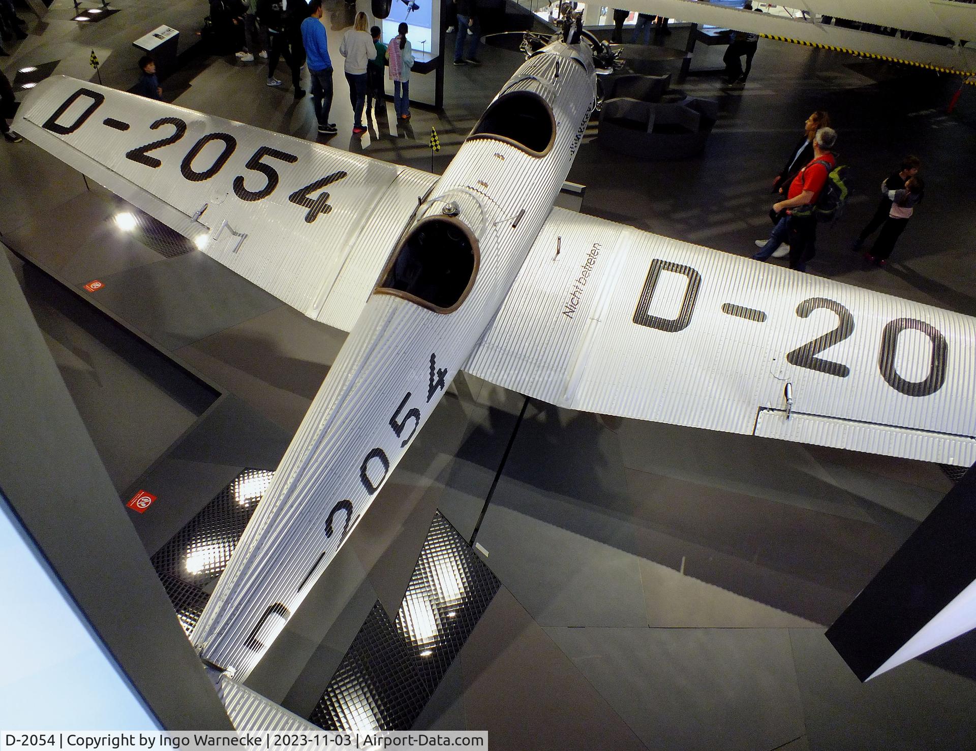 D-2054, 1931 Junkers A-50 Junior C/N 3575, Junkers A 50 ci Junior at Deutsches Museum, München (Munich)