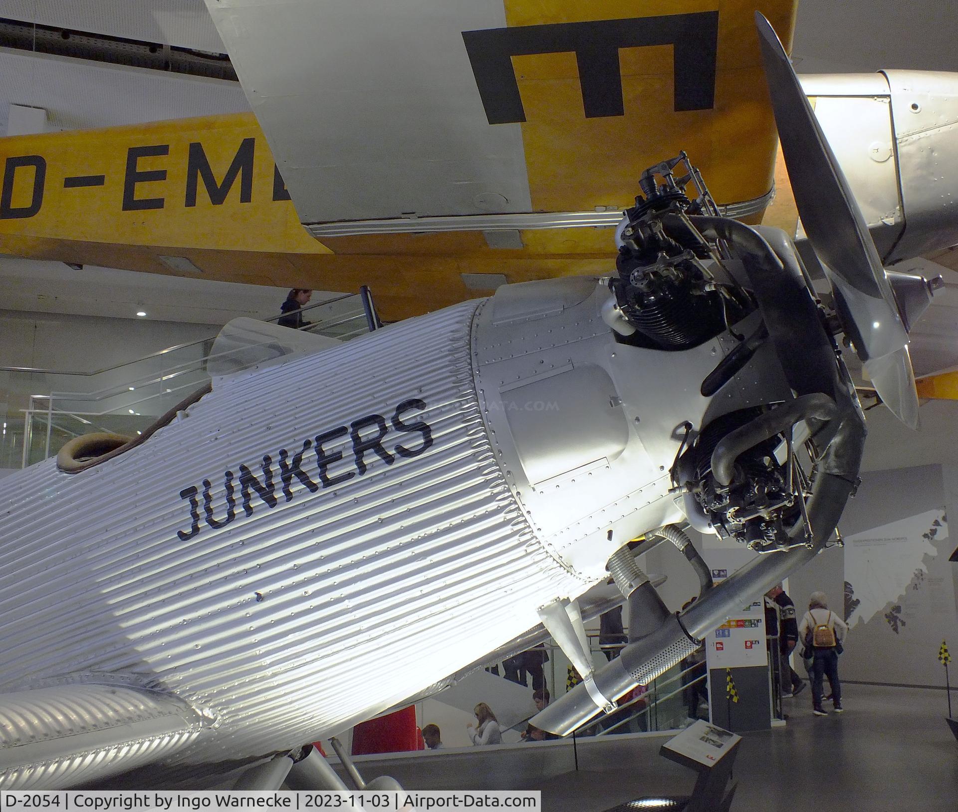 D-2054, 1931 Junkers A-50 Junior C/N 3575, Junkers A 50 ci Junior at Deutsches Museum, München (Munich)