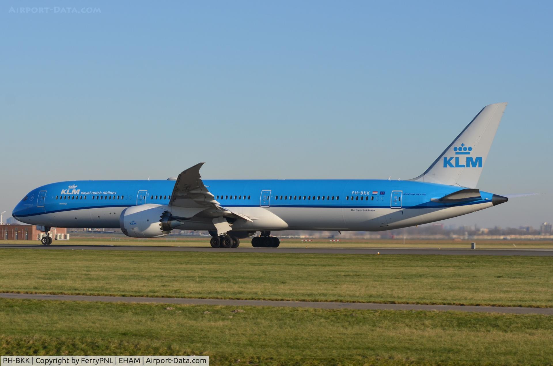 PH-BKK, 2020 Boeing 787-10 Dreamliner Dreamliner C/N 42500, Departure of KLM B787-10