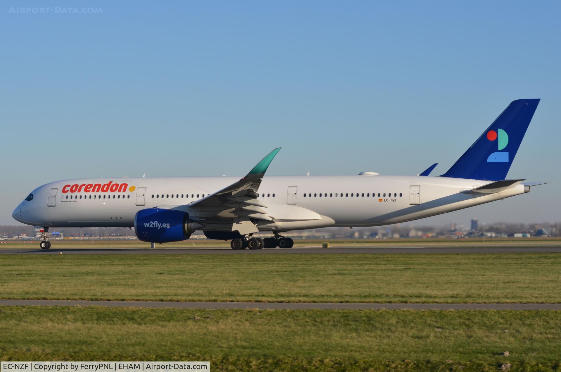 EC-NZF, 2023 Airbus A350-941 C/N 613, World2Fly operates this A359 on behalf of Corendon Dutch Airlines