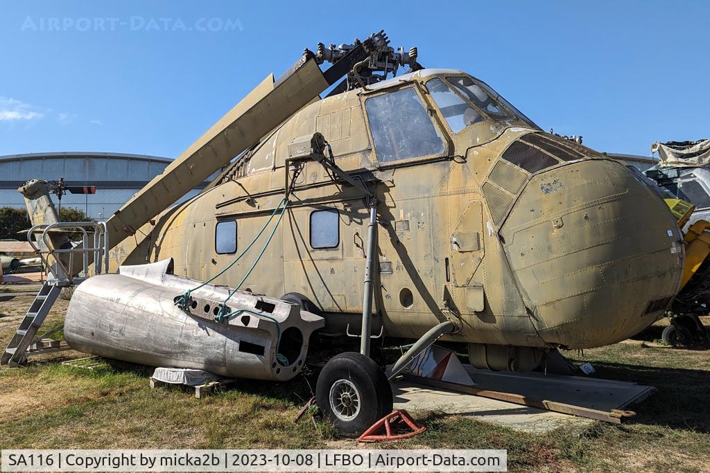 SA116, Sikorsky H-34A Choctaw C/N SA116, Preserved