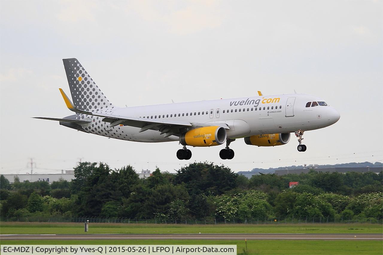 EC-MDZ, 2014 Airbus A320-232 C/N 6377, Airbus A320-232, On final rwy 06, Paris-Orly Airport (LFPO-ORY)