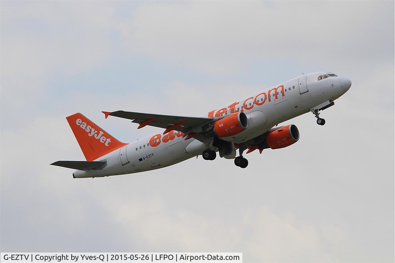 G-EZTV, 2010 Airbus A320-214 C/N 4234, Airbus A320-214, Take off Rwy 08, Paris-Orly Airport (LFPO-ORY)