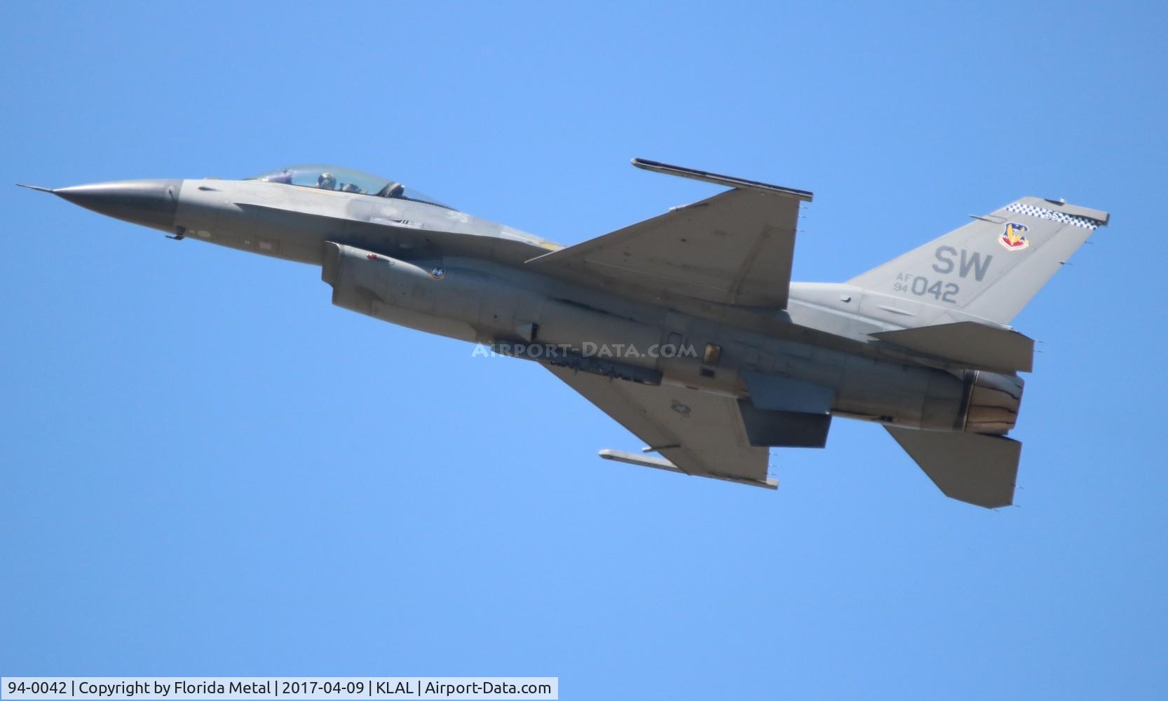 94-0042, Lockheed F-16CM Fighting Falcon C/N CC-194, Sun N Fun 2017 zx LAL