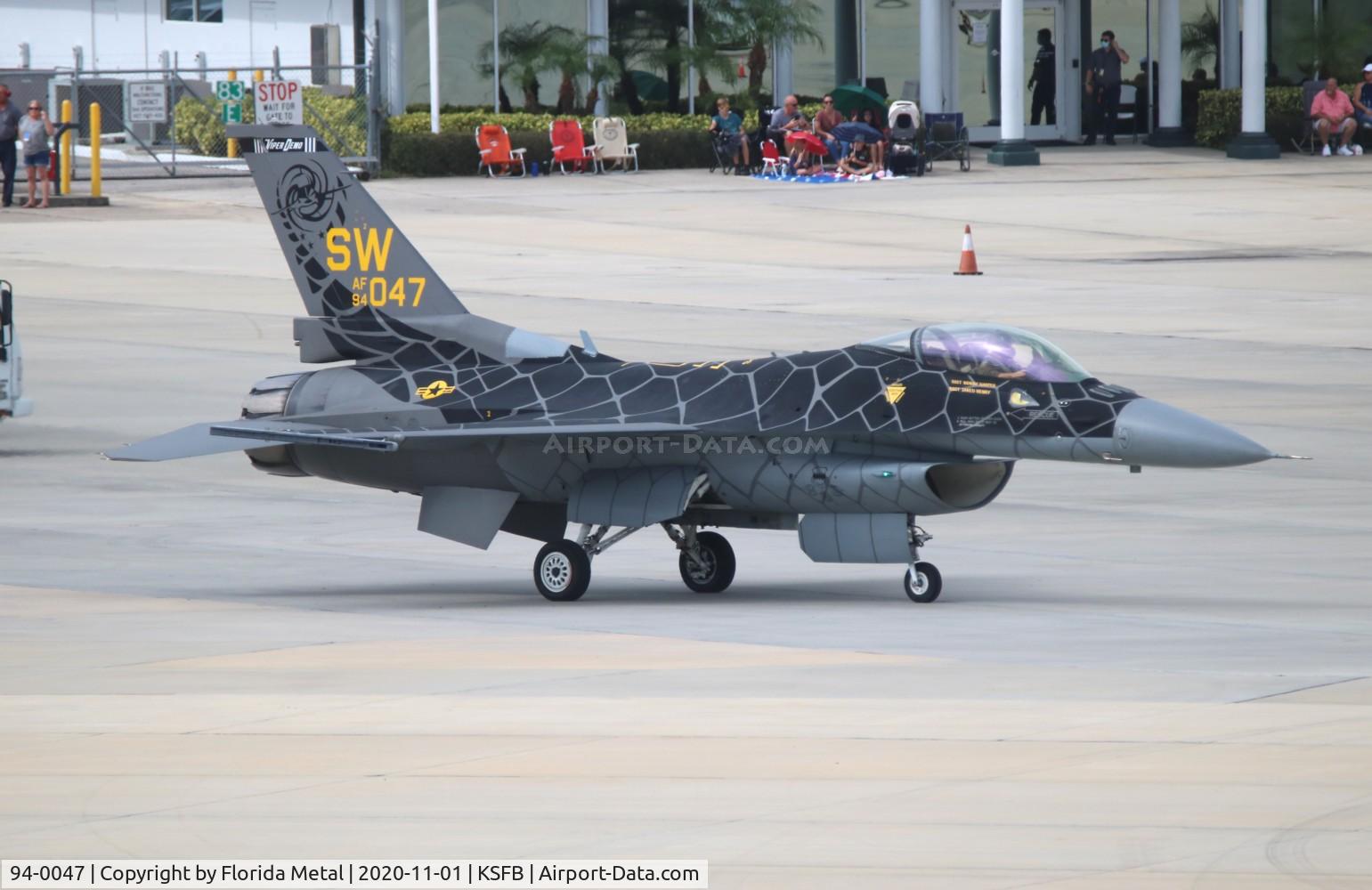 94-0047, 1994 Lockheed F-16C Fighting Falcon C/N CC-199, Sanford 2020 zx