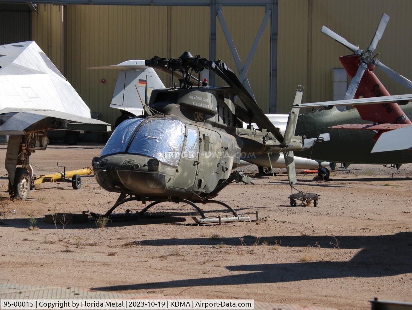 95-00015, 1995 Bell OH-58D(I) Kiowa Warrior C/N Not found 95-00015, OH-58D zx