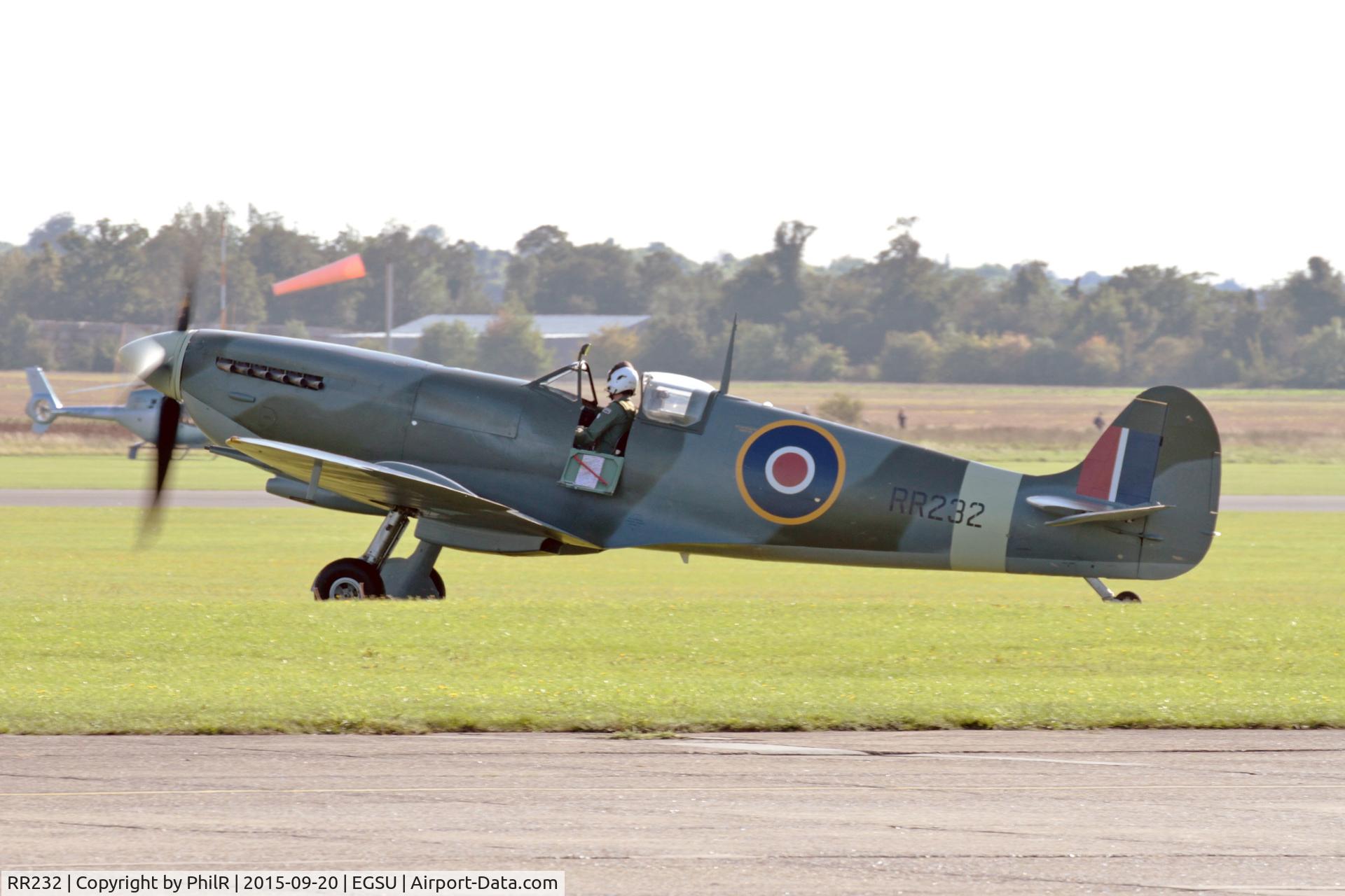 RR232, 1943 Supermarine 361 Spitfire HF.IX C/N CBAF.IX.3279, RR232 (G-BRSF) 1944 VS Spitfire LXc RAF BoB 75th Anniversary Duxford