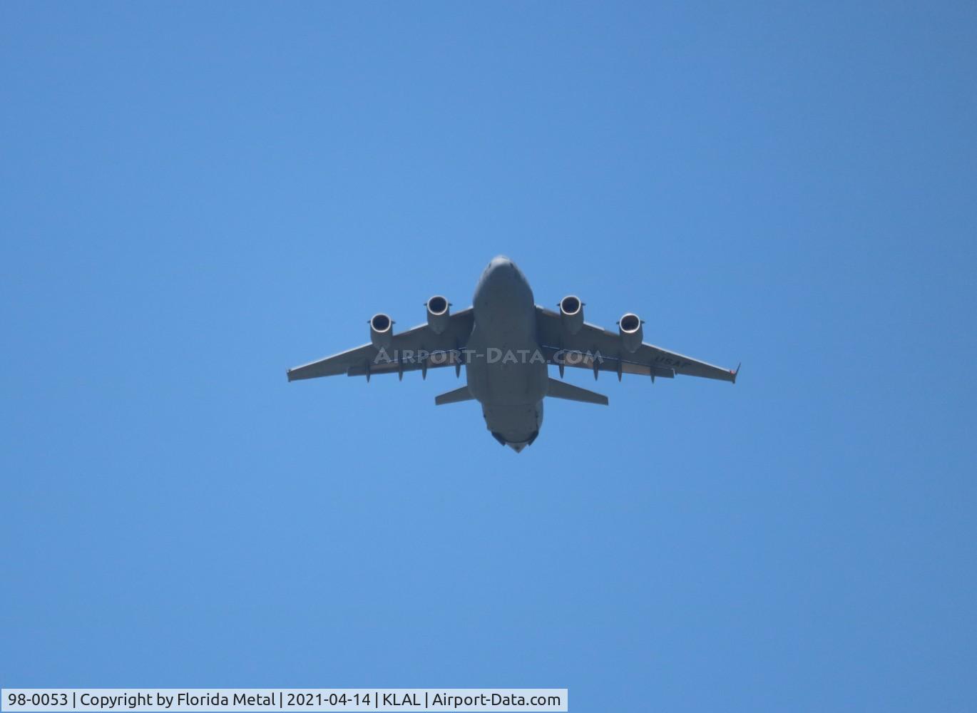 98-0053, 1998 Boeing C-17A Globemaster III C/N F-56/P-53, Sun N Fun 2021 zx LAL