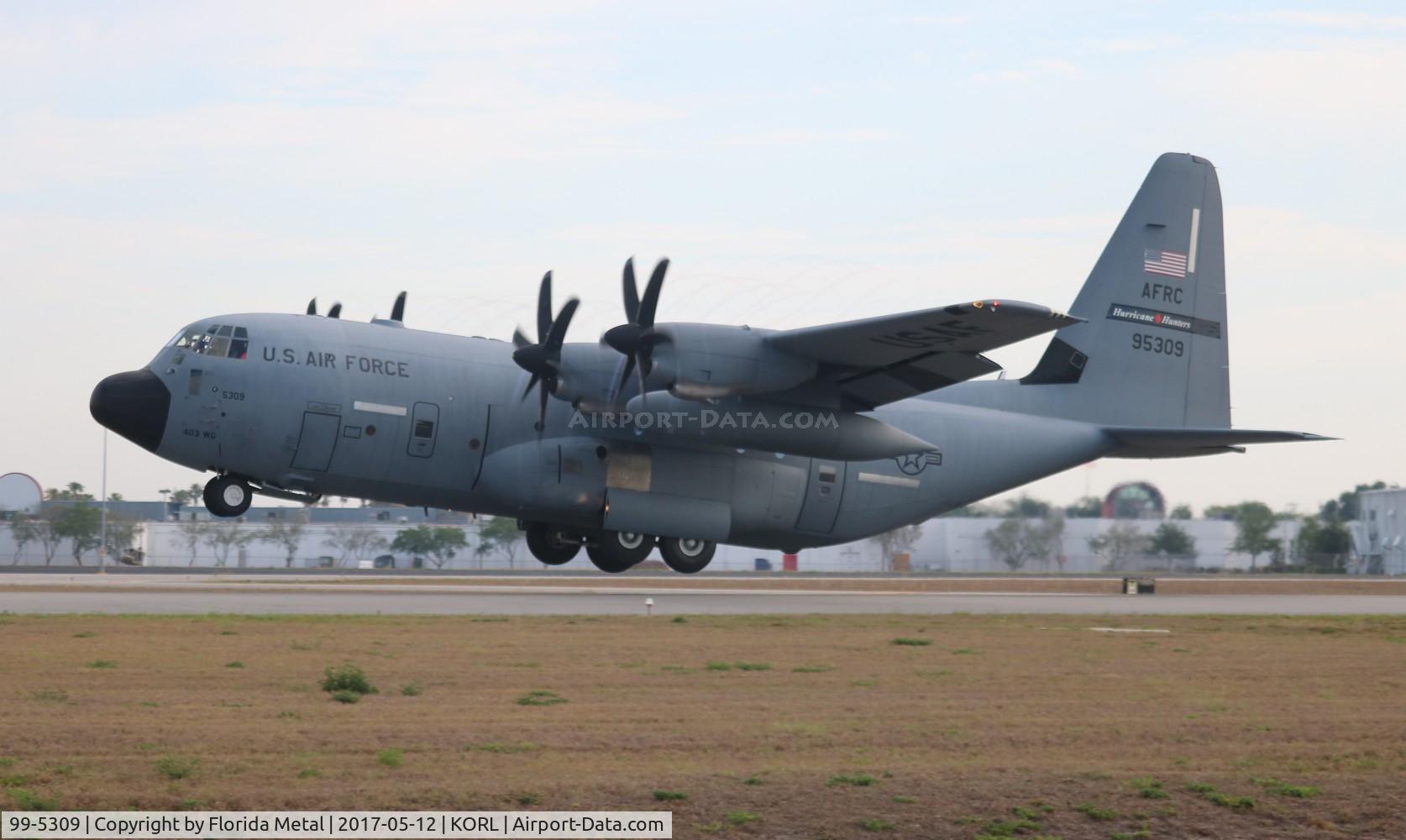 99-5309, 1999 Lockheed WC-130J Hercules C/N 382-5501, WC-130J zx