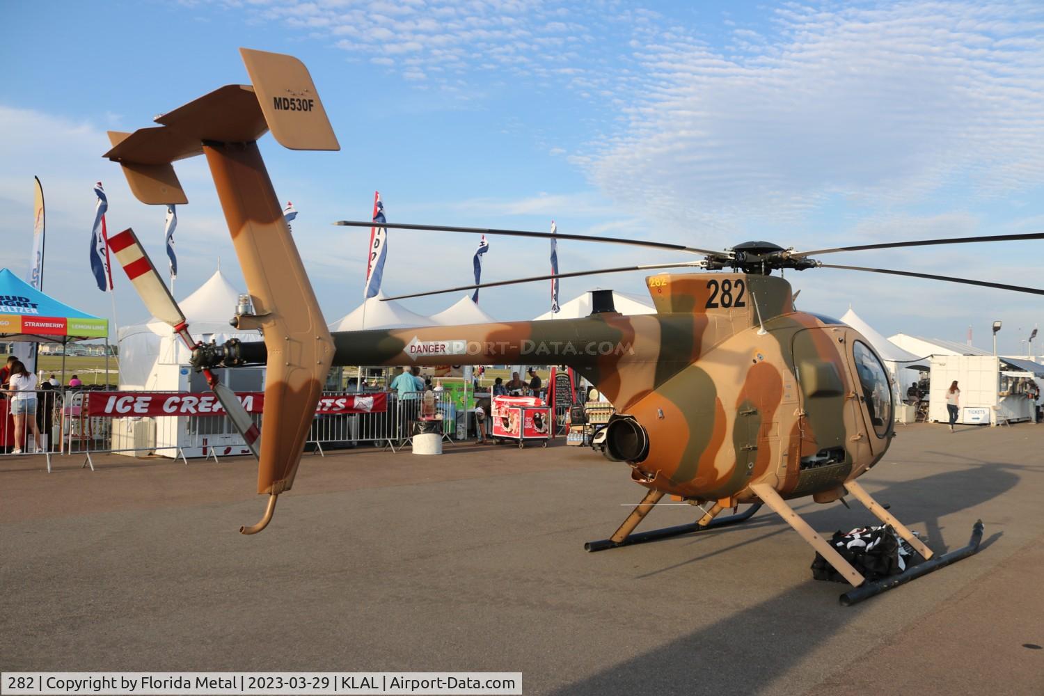 282, 2018 MD Helicopters MD-530F C/N 282FF, Sun N Fun 2023 zx LAL
