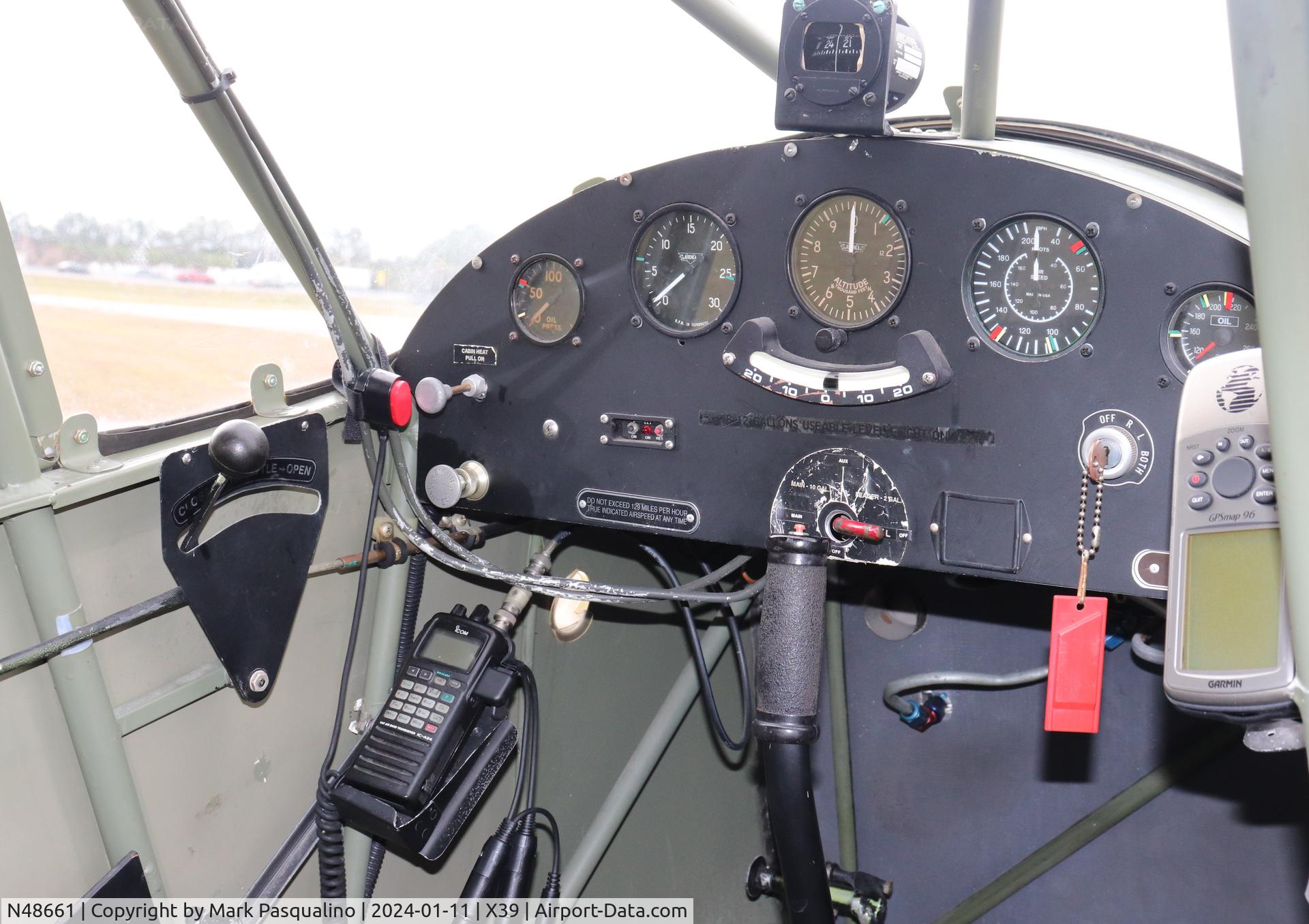 N48661, 1947 Aeronca 0-58B Grasshopper C/N 058B5352, Aeronca O-58B