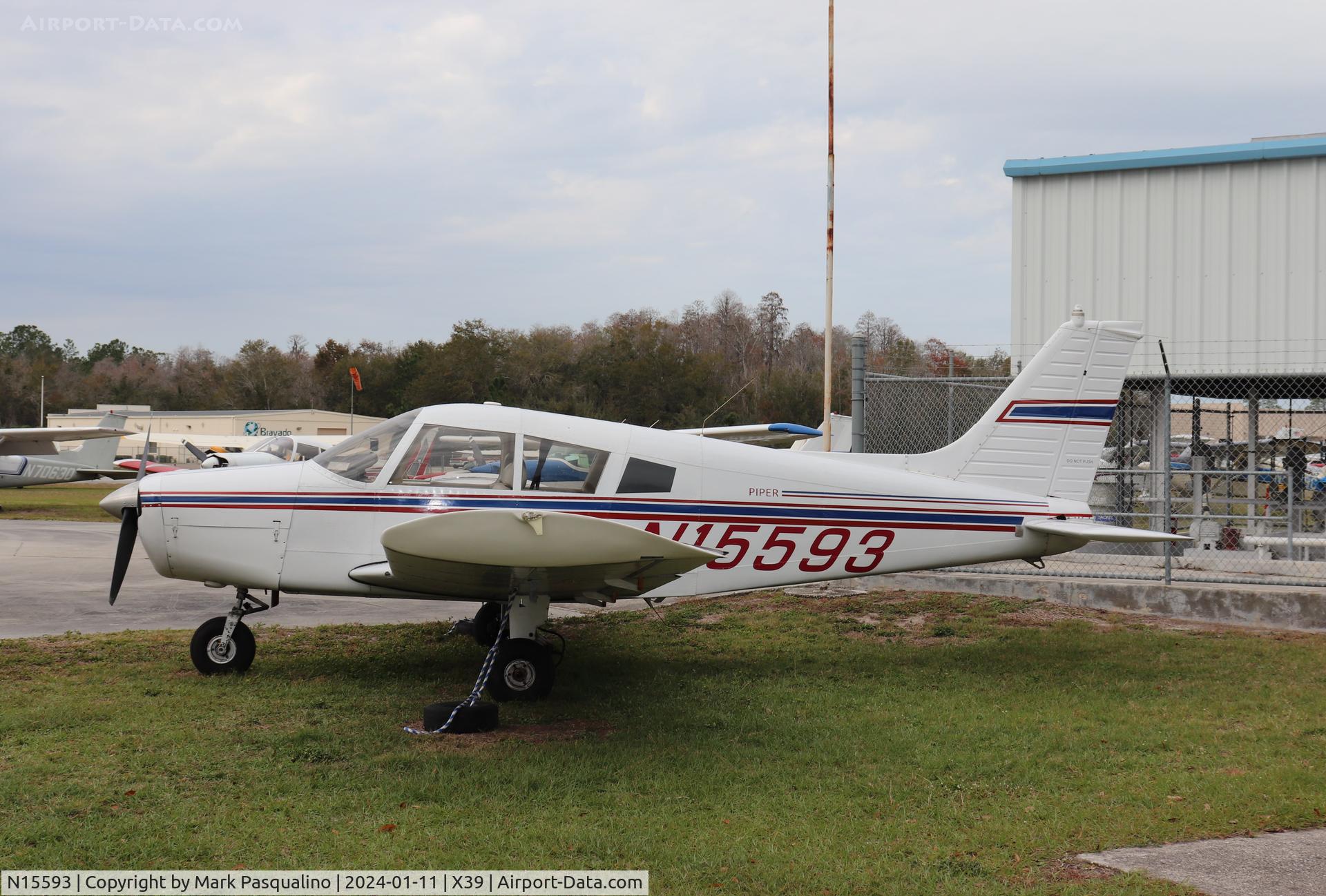 N15593, 1972 Piper PA-28-140 C/N 28-7325110, Piper PA-28-140