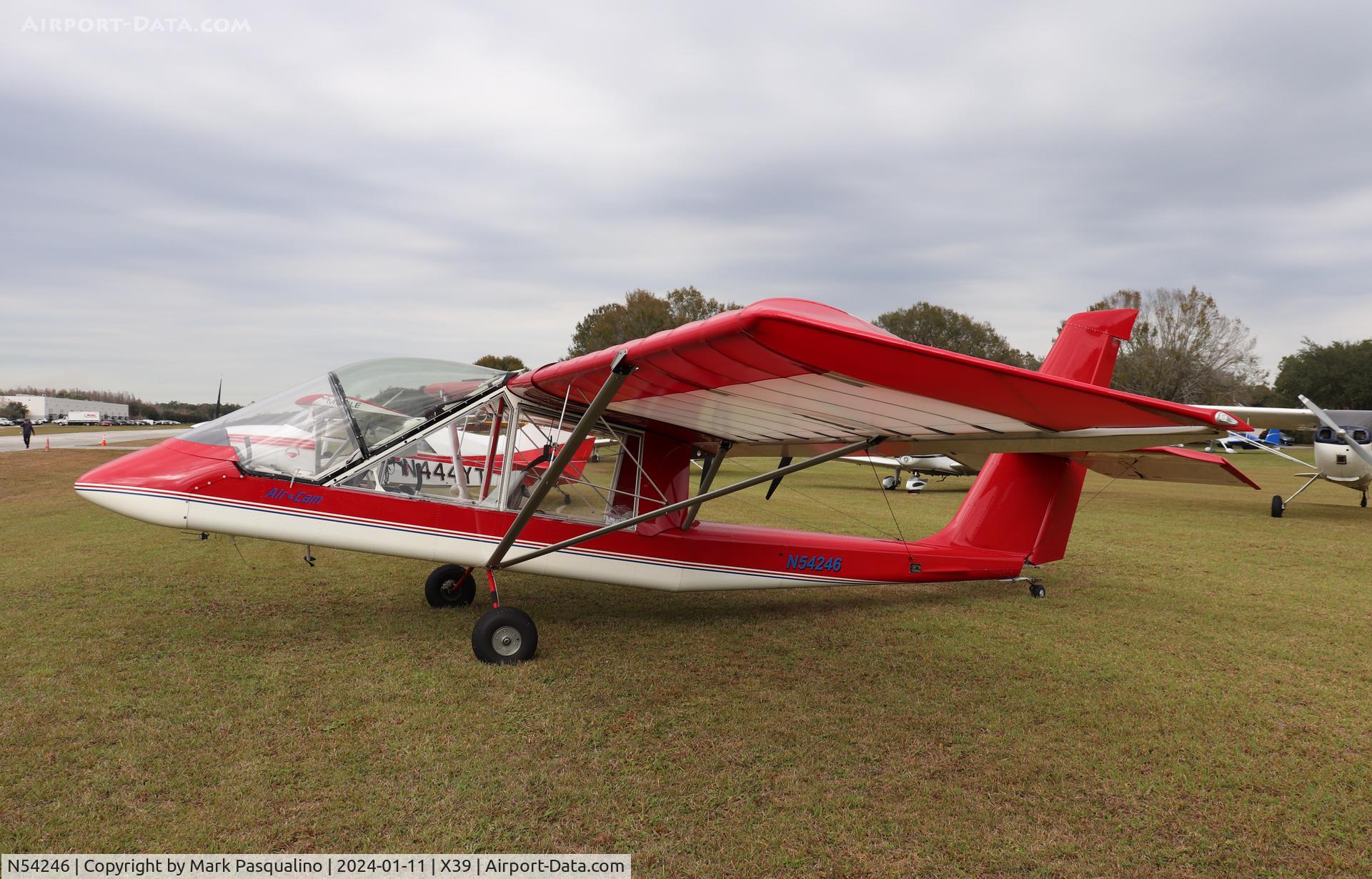 N54246, 2015 Lockwood Aircam C/N AC189, Air Cam