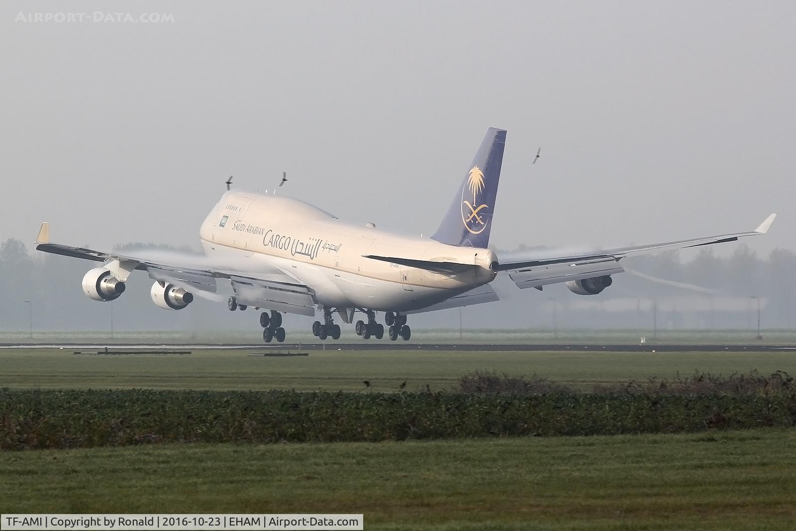 TF-AMI, 1992 Boeing 747-412 C/N 27066, at spl
