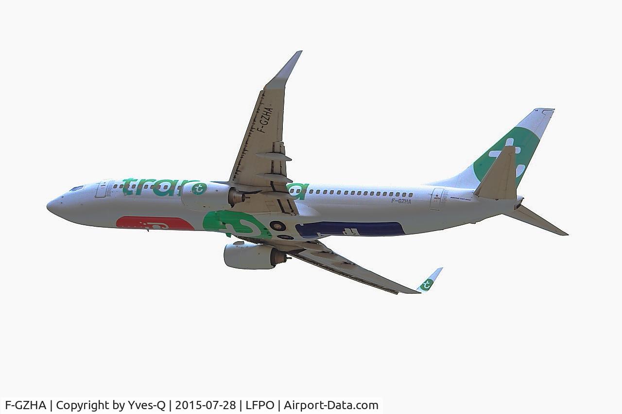 F-GZHA, 2007 Boeing 737-8GJ C/N 34901, Boeing 737-8GJ, Climbing from rwy 24, Paris-Orly airport (LFPO-ORY)