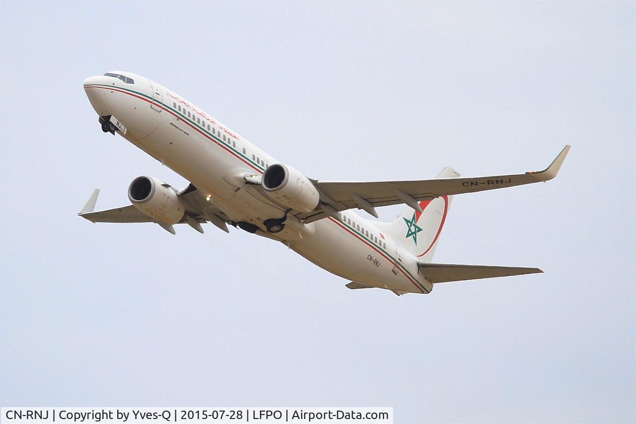 CN-RNJ, 1998 Boeing 737-8B6 C/N 28980, Boeing 737-8B6, Take off rwy 24, Paris-Orly airport (LFPO-ORY)