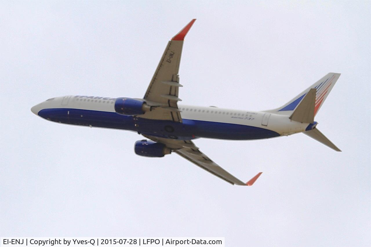 EI-ENJ, 2010 Boeing 737-8AS C/N 40301, Boeing 737-8AS, Climbing from rwy 24, Paris-Orly airport (LFPO-ORY)