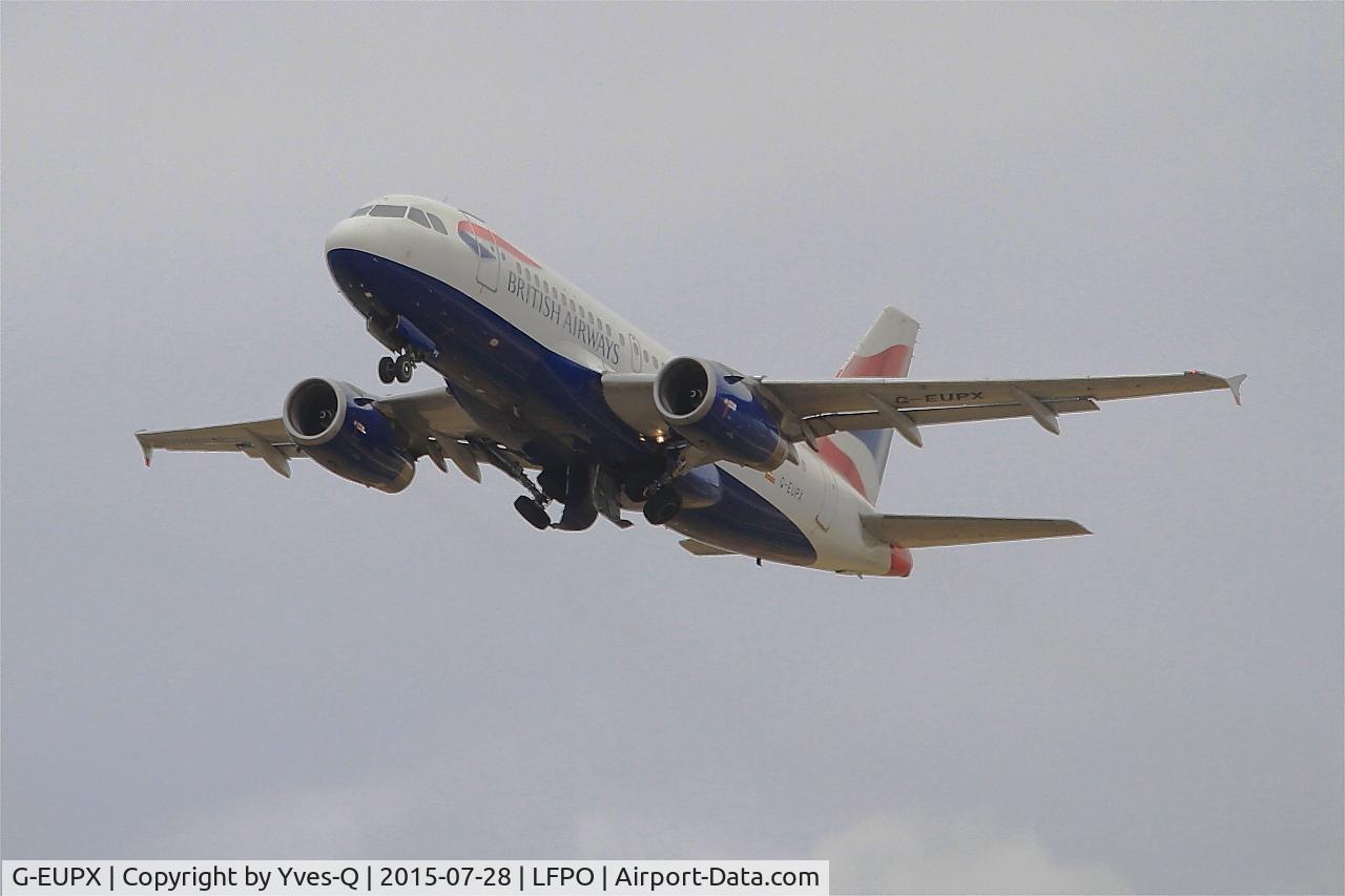 G-EUPX, 2001 Airbus A319-131 C/N 1445, Airbus A319-131, Take off rwy 24, Paris-Orly Airport (LFPO-ORY)