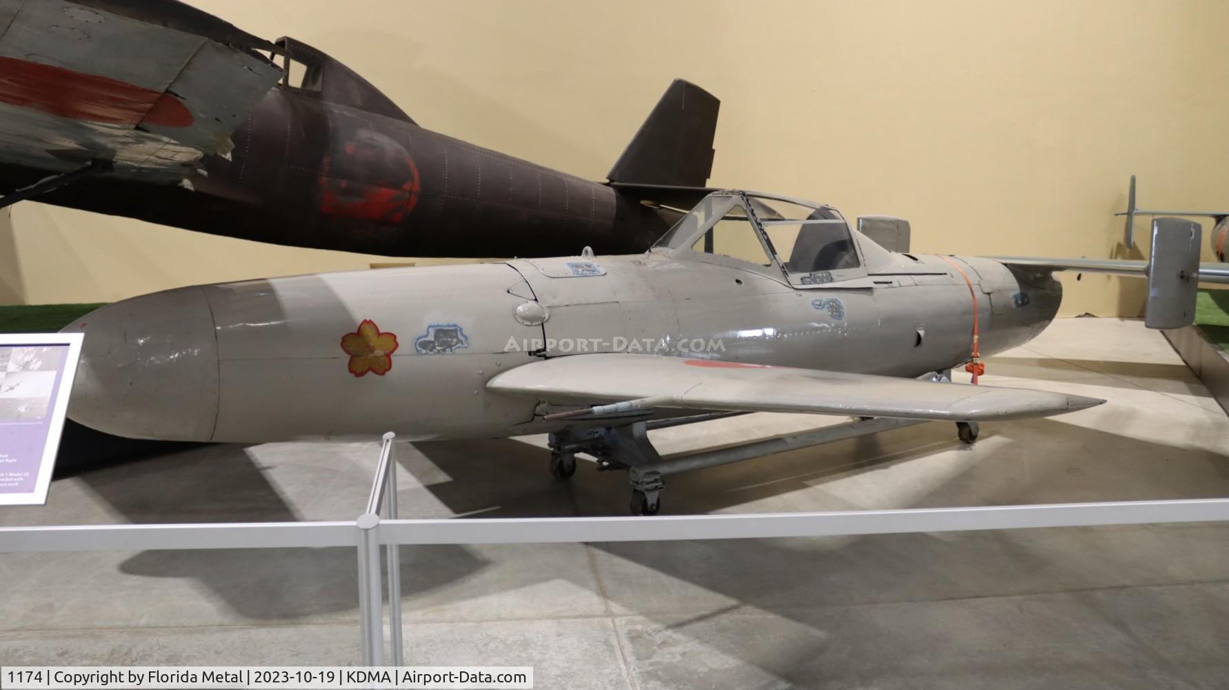 1174, Yokosuka MXY-7 Ohka Model 11 C/N 1174, Yokosuka MXY-7 Ohka Model 11 zx