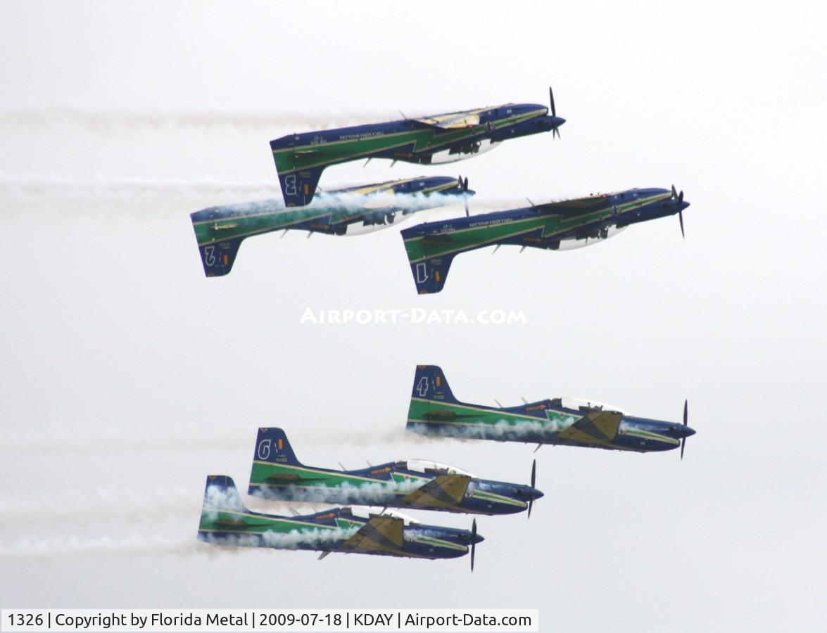 1326, Embraer T-27 Tucano (EMB-312) C/N 312030, Dayton 2009 zx
