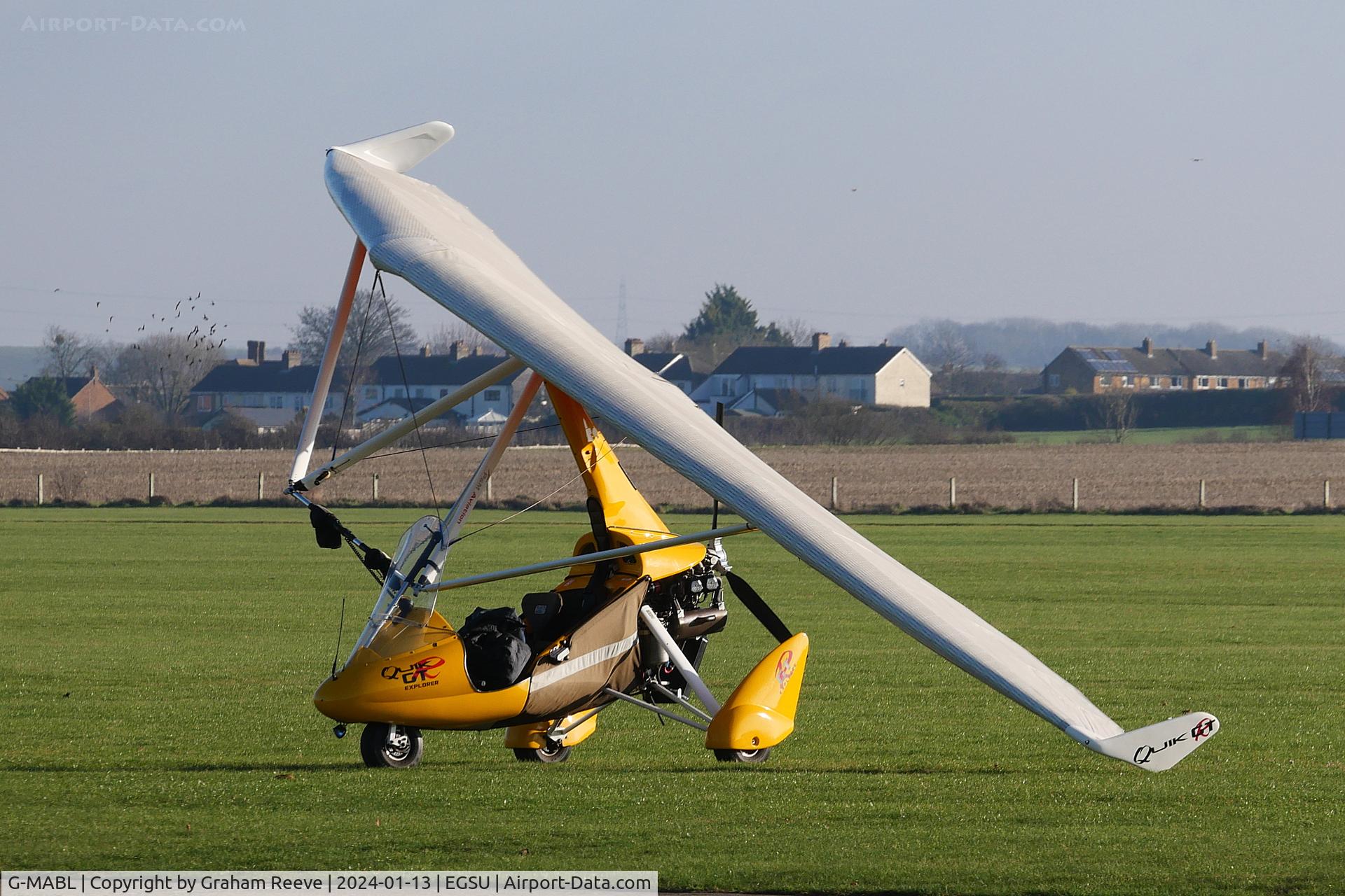 G-MABL, 2012 P&M Aviation Quik GTR C/N 8635, Parked at Duxford.