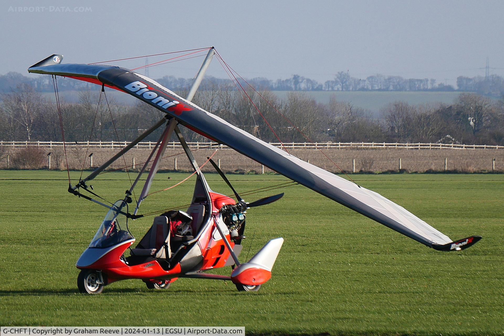 G-CHFT, Air Creation Tanarg / BioniX 15 912S-1 C/N BMAA/HB/624, Parked at Duxford.