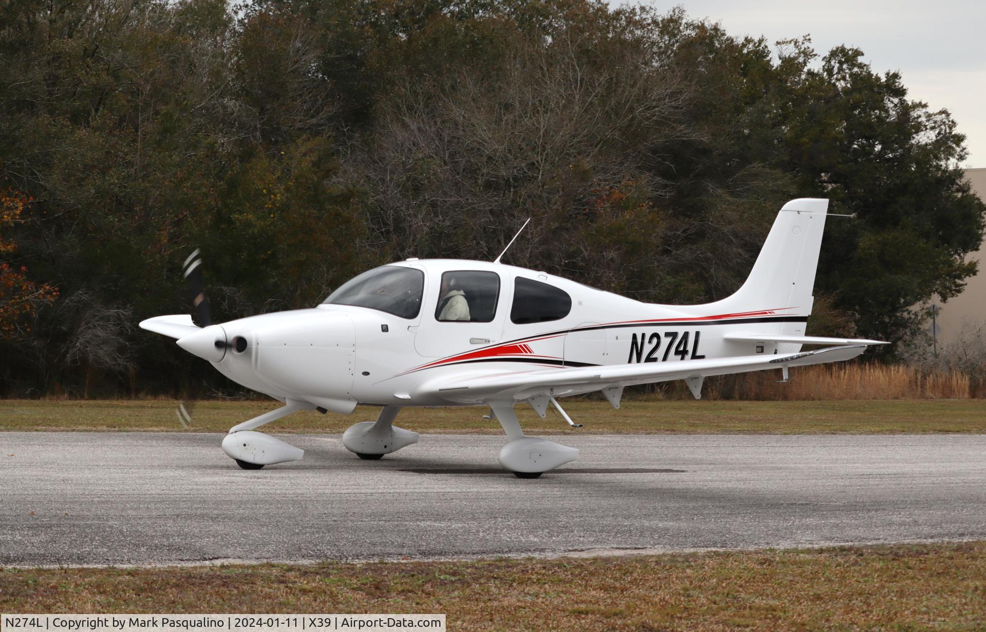 N274L, 2022 Cirrus SR20 C/N 8620, Cirrus SR20